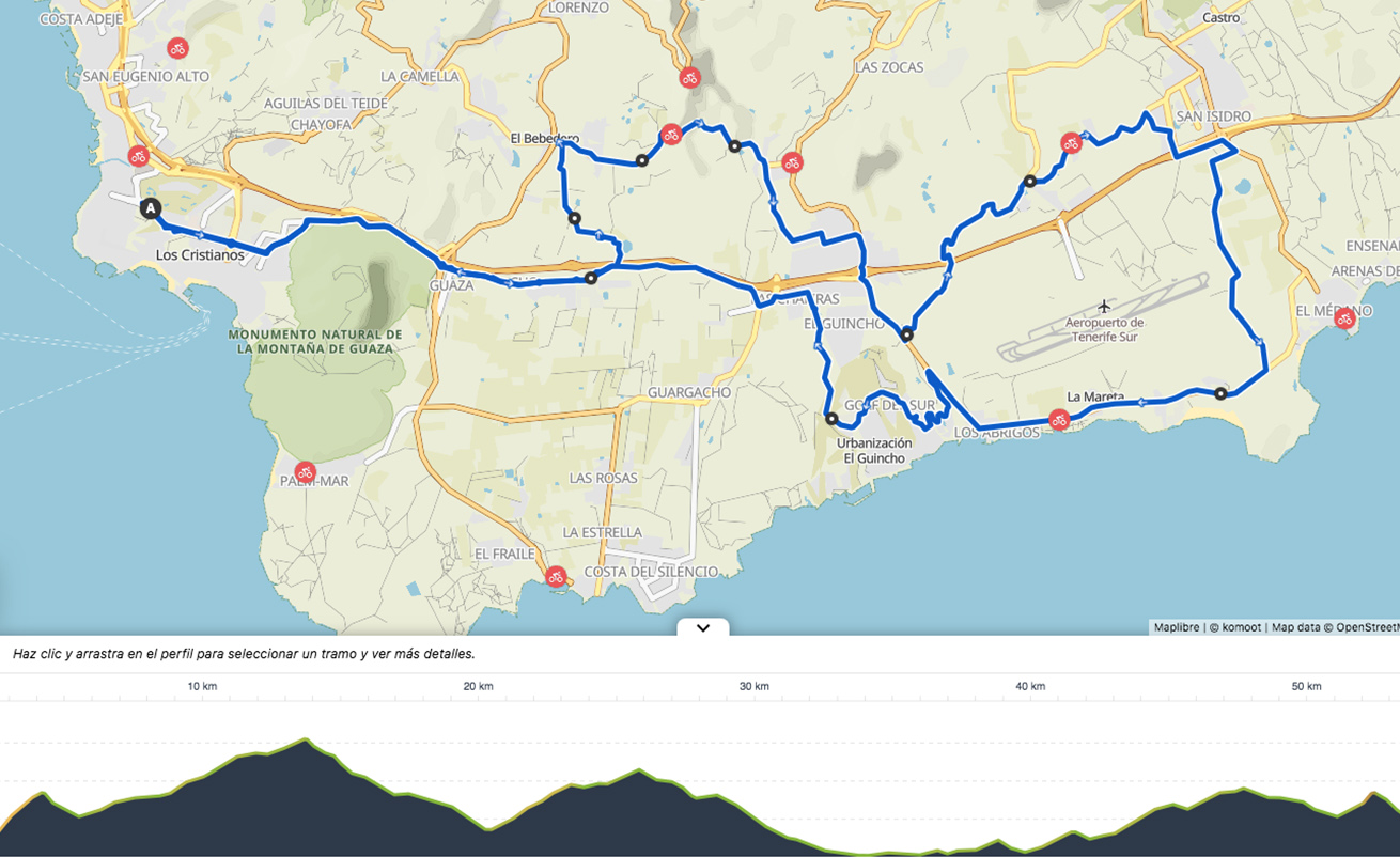 El Medano Tour Bike Point Tenerife Bike Hire & Bike Rental