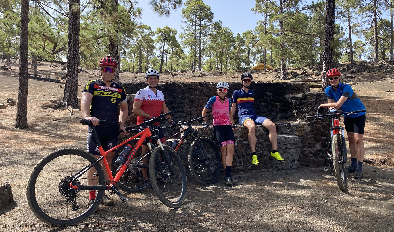 El Chinyero Guided Bike Tour Tenerife Bike Point Tenerife Bike Hire & Bike Rental