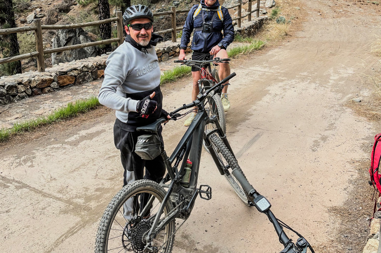 Las Lajas Downhil Small Bike Point Tenerife Bike Hire & Bike Rental