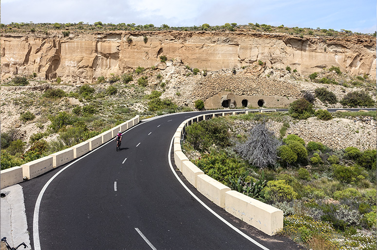 Windmills Climb East Coast Road Bike Tour Tenerife 2 Bike Point Tenerife Bike Hire & Bike Rental